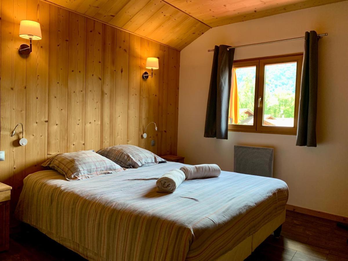 Appartement Avec Jacuzzi Dans Chalet Prive, Grande Terrasse, Parking Gratuit Les Houches Eksteriør bilde